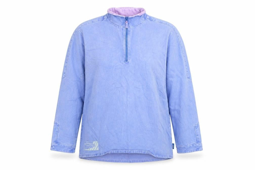 Womens UK Size XL Off The Beaten Track Blue Pullover Sweatshirt