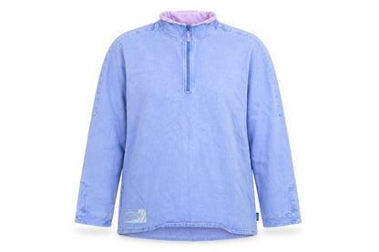Womens UK Size XL Off The Beaten Track Blue Pullover Sweatshirt