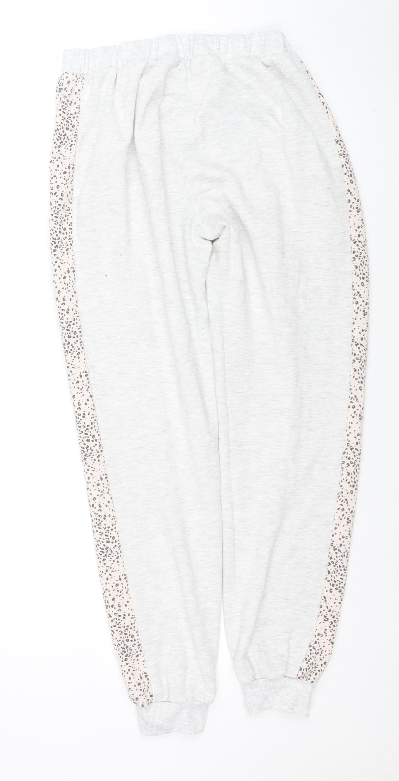 Womens UK Size 10 New Look Regular Fit Jogger Beige Trousers
