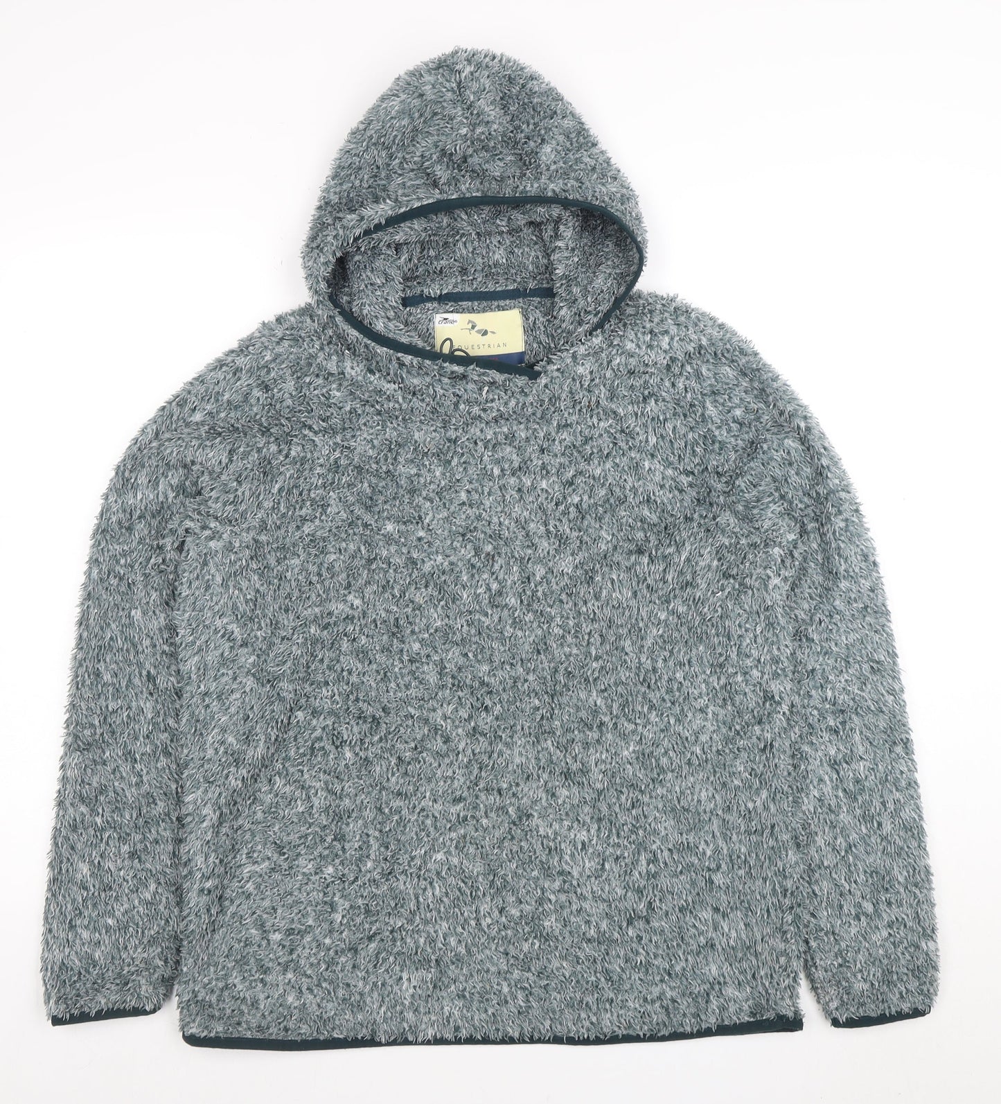 Womens UK Size M Crane Grey Pullover Hoodie
