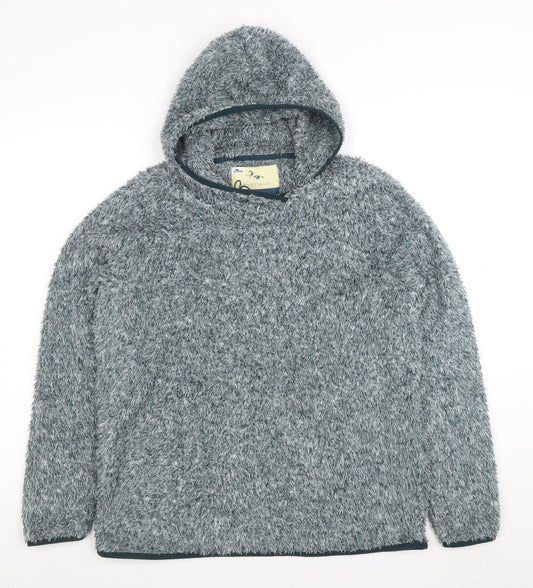 Womens UK Size M Crane Grey Pullover Hoodie