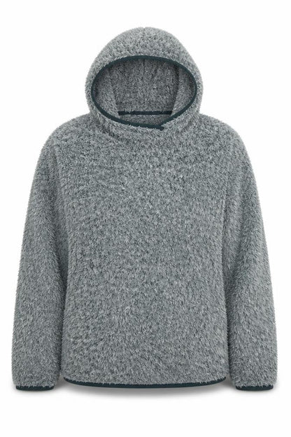 Womens UK Size M Crane Grey Pullover Hoodie