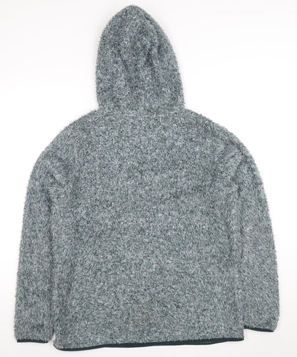 Womens UK Size M Crane Grey Pullover Hoodie