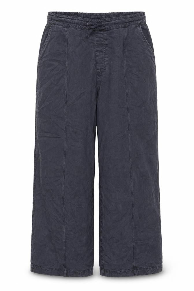 Womens UK Size 18 River Island Relaxed Fit Casual Trousers Blue Trousers