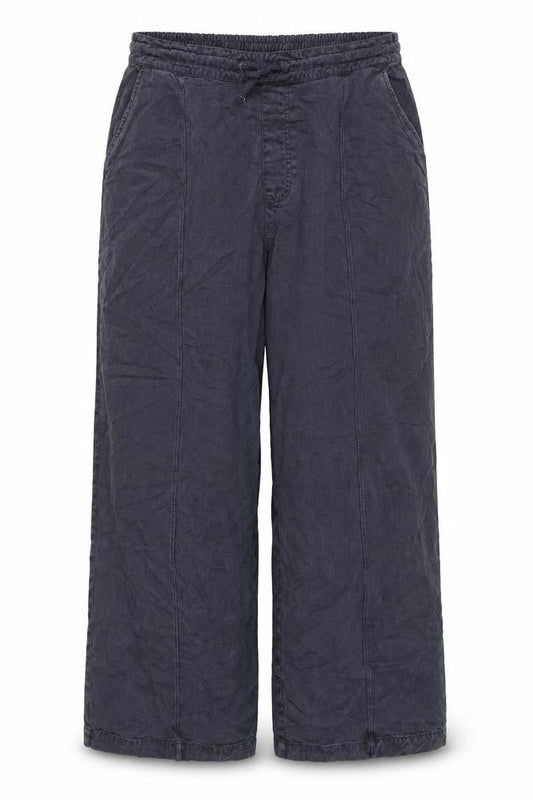 Womens UK Size 18 River Island Relaxed Fit Casual Trousers Blue Trousers
