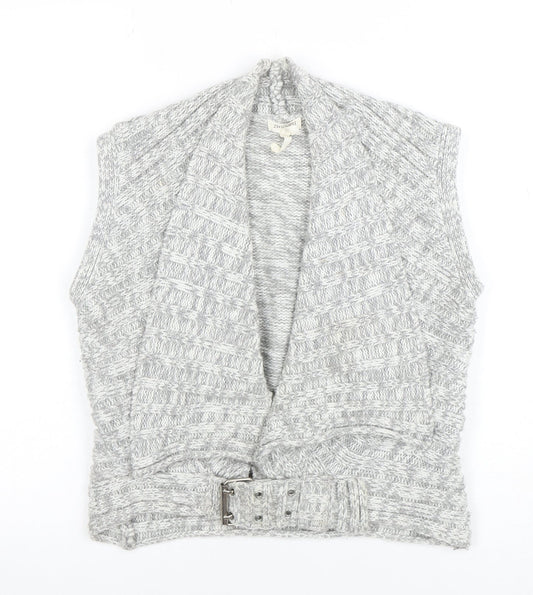 Womens UK Size 14 Zingara Grey Vest Jumper