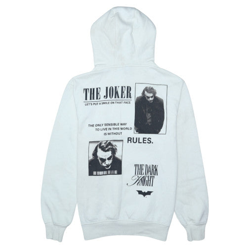 Mens UK Size S Primark White Pullover Hoodie