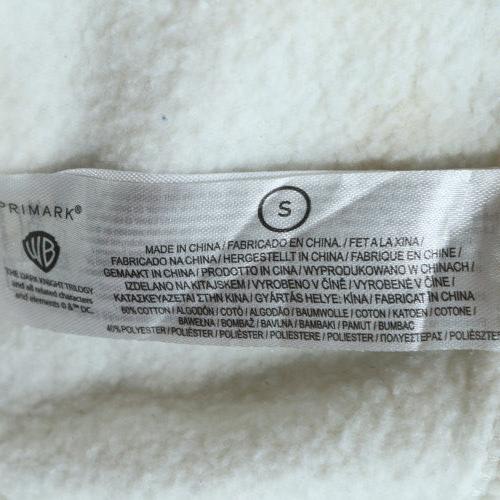 Mens UK Size S Primark White Pullover Hoodie