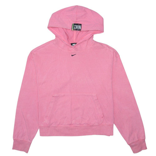Womens UK Size S Nike Pink Pullover Hoodie