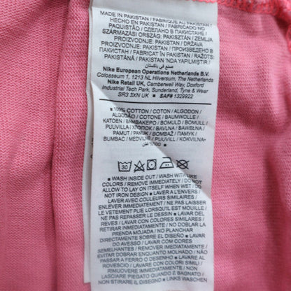 Womens UK Size S Nike Pink Pullover Hoodie