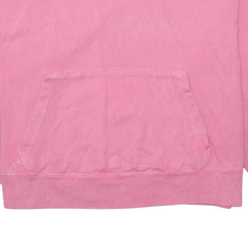 Womens UK Size S Nike Pink Pullover Hoodie