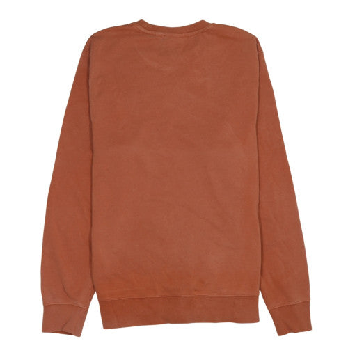 Mens UK Size S Nike Brown Pullover Sweatshirt