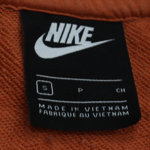 Mens UK Size S Nike Brown Pullover Sweatshirt
