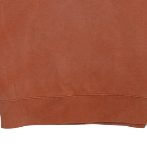 Mens UK Size S Nike Brown Pullover Sweatshirt
