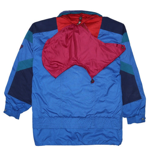 Mens UK Size M Degre 7 Blue Anorak Coat