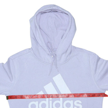Womens UK Size S adidas Purple Pullover Hoodie