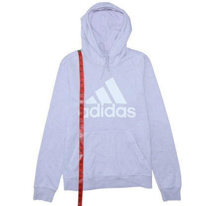 Womens UK Size S adidas Purple Pullover Hoodie