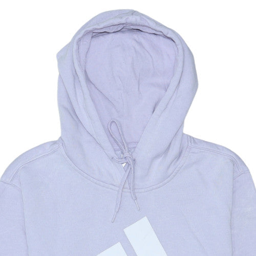 Womens UK Size S adidas Purple Pullover Hoodie