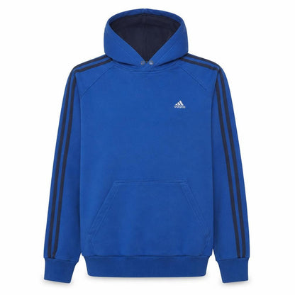 Mens UK Size M adidas Blue Pullover Hoodie