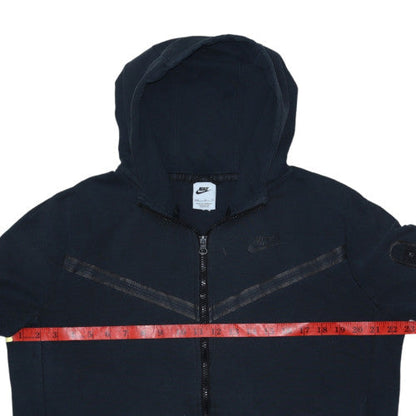 Womens UK Size XL Nike Black Full Zip Hoodie