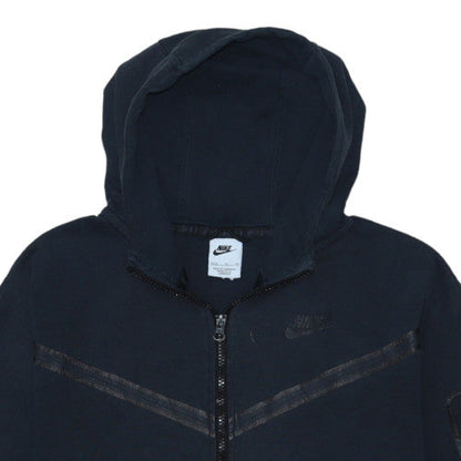Womens UK Size XL Nike Black Full Zip Hoodie