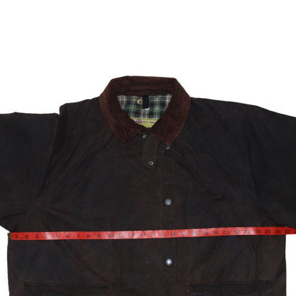 Mens UK Size L Ben Nevis Brown Waxed