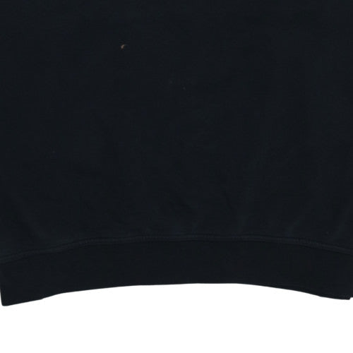Womens UK Size M Nike Black Pullover Sweatshirt