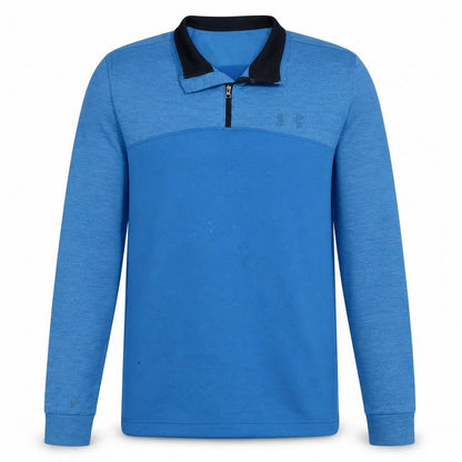 Mens UK Size M Under armour Blue Pullover Sweatshirt