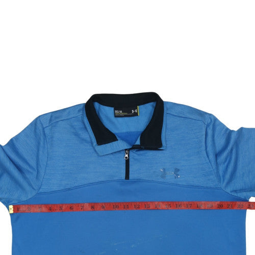 Mens UK Size M Under armour Blue Pullover Sweatshirt