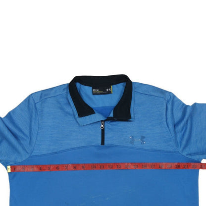 Mens UK Size M Under armour Blue Pullover Sweatshirt