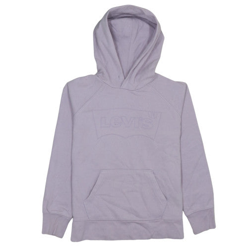 Womens UK Size XS Levi's Purple Pullover Hoodie