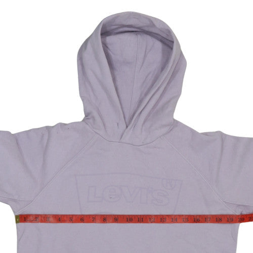 Womens UK Size XS Levi's Purple Pullover Hoodie
