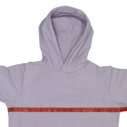 Womens UK Size XS Levi's Purple Pullover Hoodie