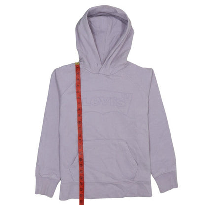 Womens UK Size XS Levi's Purple Pullover Hoodie