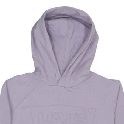 Womens UK Size XS Levi's Purple Pullover Hoodie