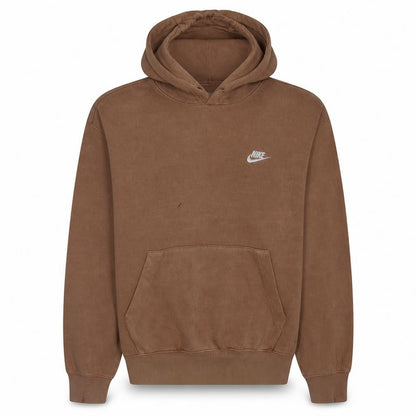 Mens UK Size S Nike Brown Pullover Hoodie
