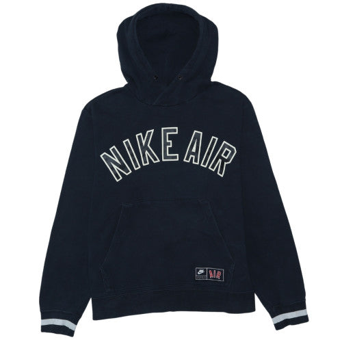 Mens UK Size L Nike Blue Pullover Hoodie