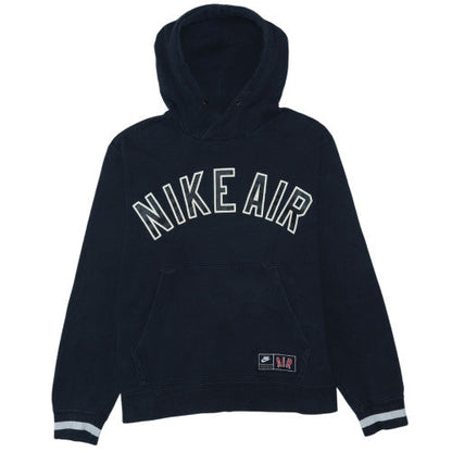 Mens UK Size L Nike Blue Pullover Hoodie