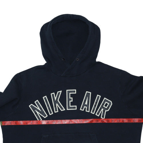 Mens UK Size L Nike Blue Pullover Hoodie