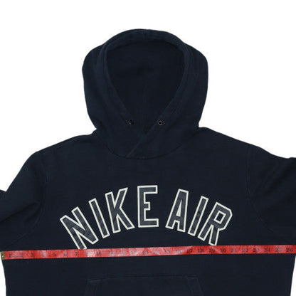 Mens UK Size L Nike Blue Pullover Hoodie