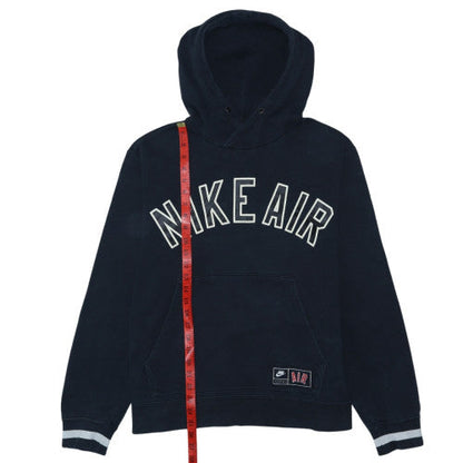 Mens UK Size L Nike Blue Pullover Hoodie