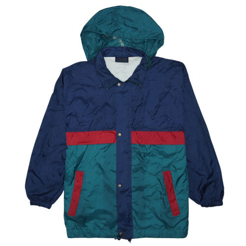 Mens UK Size XL Fashion Affairs Multicoloured Windbreaker Coat