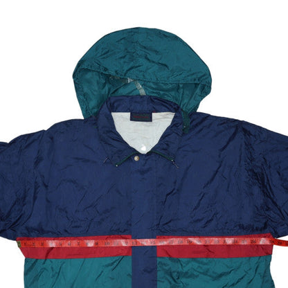 Mens UK Size XL Fashion Affairs Multicoloured Windbreaker Coat