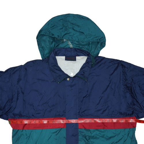 Mens UK Size XL Fashion Affairs Multicoloured Windbreaker Coat