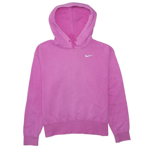 Womens UK Size XS Nike Pink Pullover Hoodie