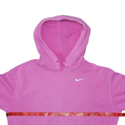 Womens UK Size XS Nike Pink Pullover Hoodie