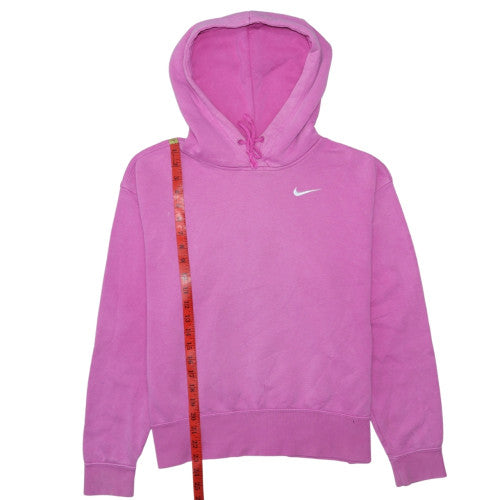 Womens UK Size XS Nike Pink Pullover Hoodie