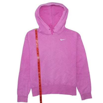 Womens UK Size XS Nike Pink Pullover Hoodie