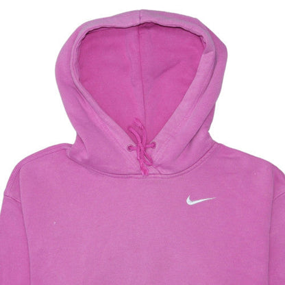 Womens UK Size XS Nike Pink Pullover Hoodie