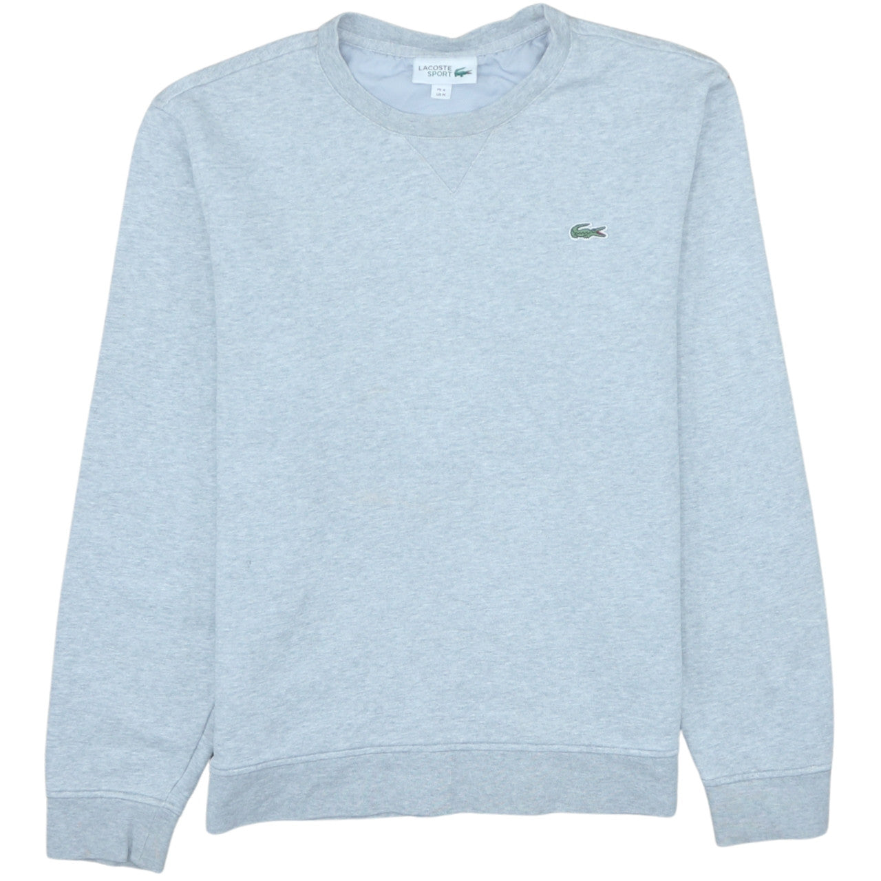 Mens UK Size M Lacoste Grey Pullover Sweatshirt